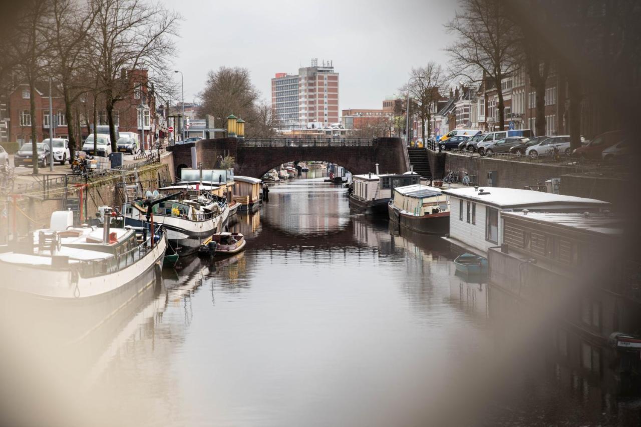 Wellnessboat De Michiel De Ruyter Hotel Groningen Bagian luar foto