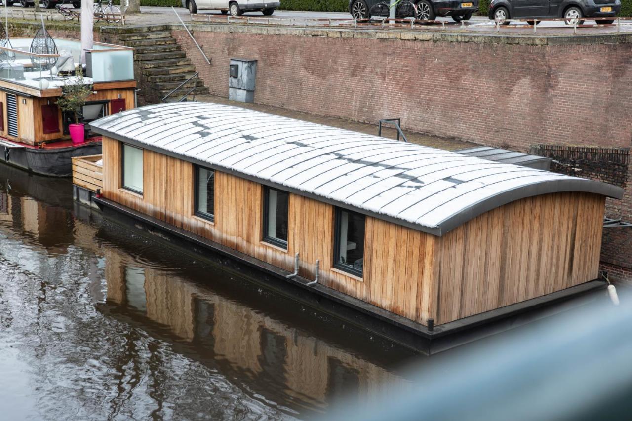 Wellnessboat De Michiel De Ruyter Hotel Groningen Bagian luar foto