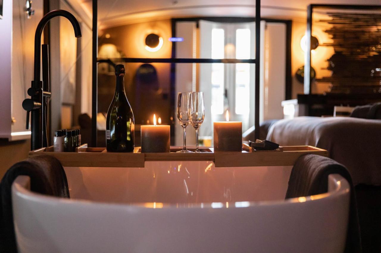 Wellnessboat De Michiel De Ruyter Hotel Groningen Bagian luar foto